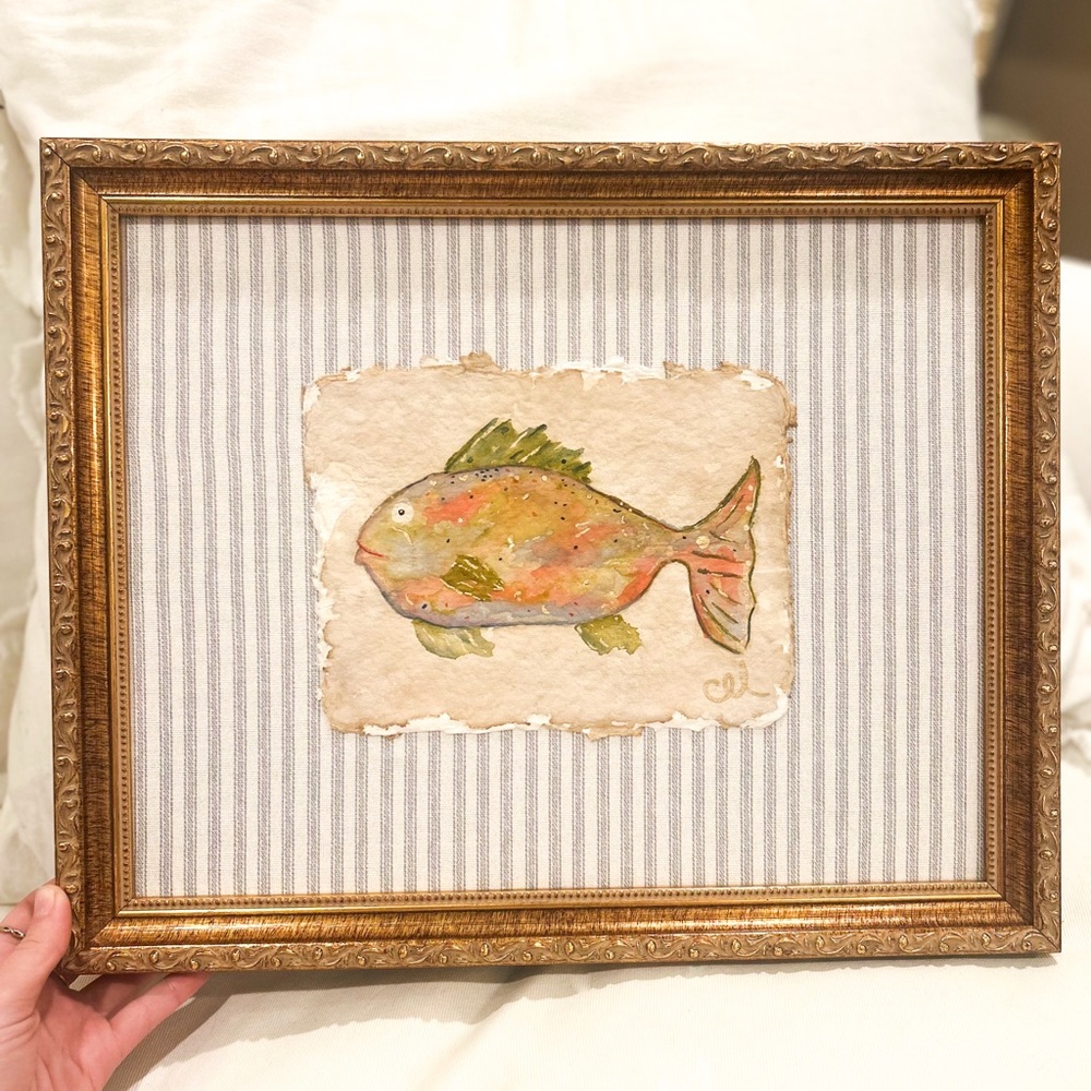 Original Fish Painting